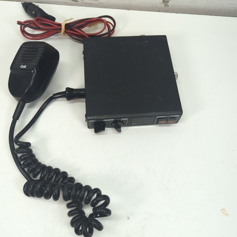 Colt 357A CB‎ Radio Citizens Band Transceiver with Microphone and 12V DC Power